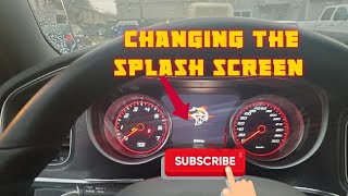 How to change the splash screen with z automotive tazer