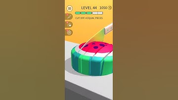 Satisfying asmr slicing game level-44