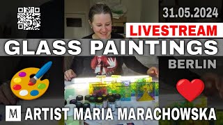 MARIA MARACHOWSKA überträgt einen Livestream.