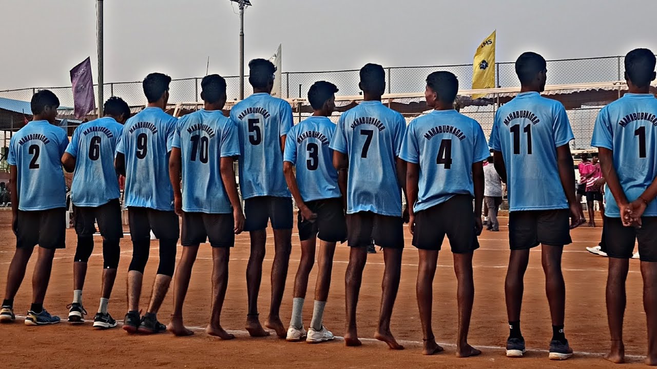 RANGAREDDY vs MAHABUBNAGAR VOLLEY BALL MATCH SET=2 ||🏐 STATMEET SIRICILLA TOURNAMENT JUNIORS MATCHS🔥