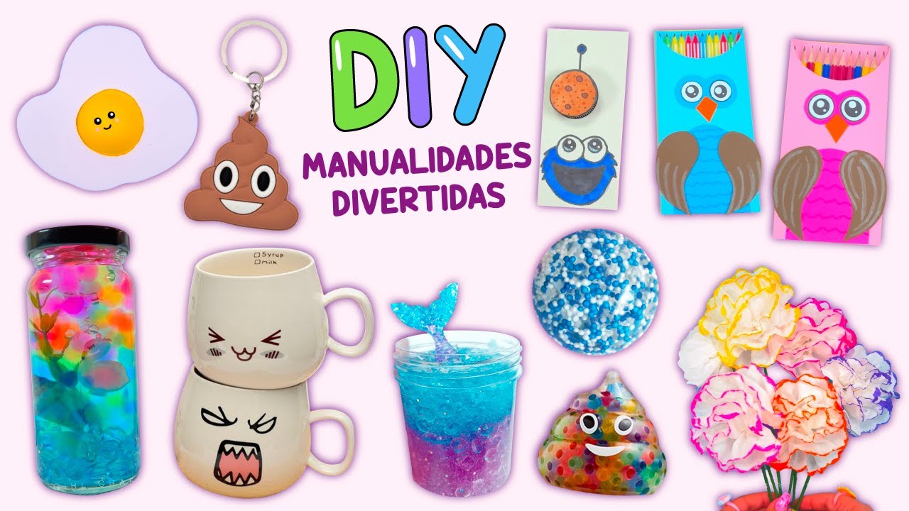 14 MANUALIDADES DIVERTIDAS HECHAS A MANO - IDEAS FÁCILES CON PAPEL