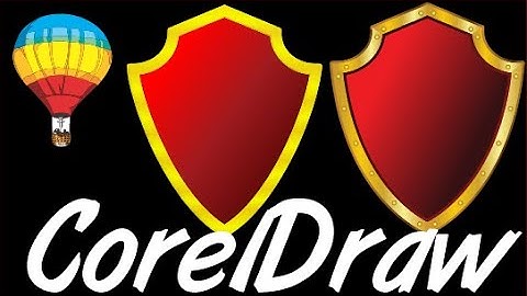 Corel Draw Tips & Tricks Draw this Shield Bevel and more