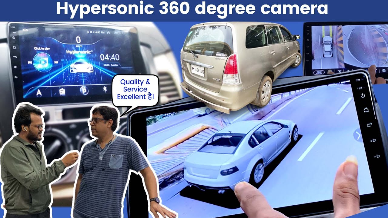 Hypersonic 360 Camera Ab 360 Degree Camera Lagao Kisi Bhi Car Mein ️