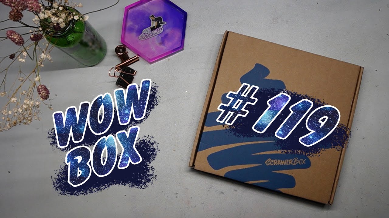 Scrawlrbox July 2025 #119 Unboxing #scrawlrbox