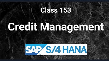 Credit Management | Credit Segment | Credit Control Area | FSCM | Introduction | Class-153