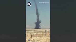 Landspout Tornado Spotted Moving Through Eastern Colorado