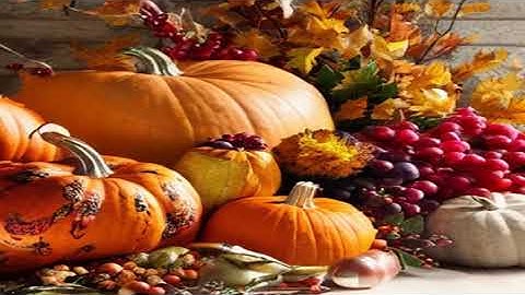 AI GENERATED VIDEO: THANKSGIVING LOOP VIDEO #03 (STABLE DIFFUSION)