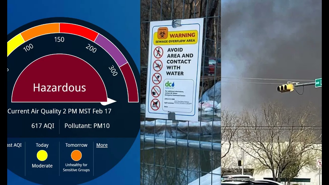 TOXIC AIR Sparks Warning for Millions to Lock Windows, Trump Declares 'Massive Ecological Disaster'