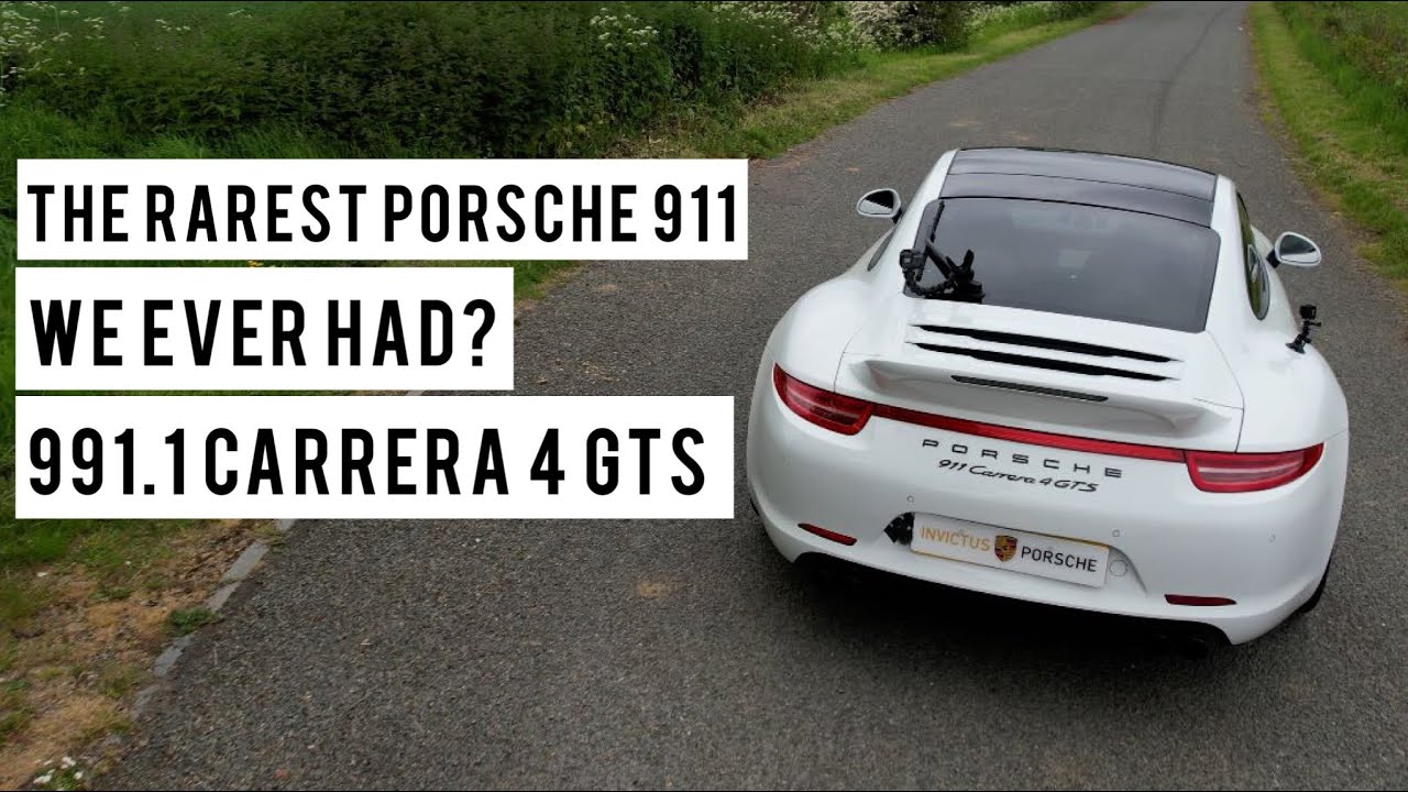 Rare Porsche 911 Carrera 4 GTS (991.1) - Last of the Naturally