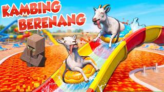 KAMBING INI GAGAL DI KURBAN JADI MALAH BERENANG DAN JALAN JALAN WKWK !!!