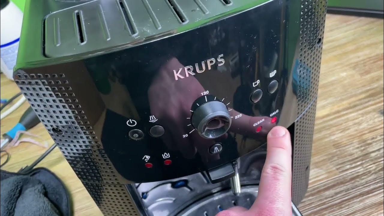 Krups Kaffeemaschine Wasser Läuft Unten Raus Krups Kaffeemaschine: Kaffeetemparatur einstellen Krups Essential