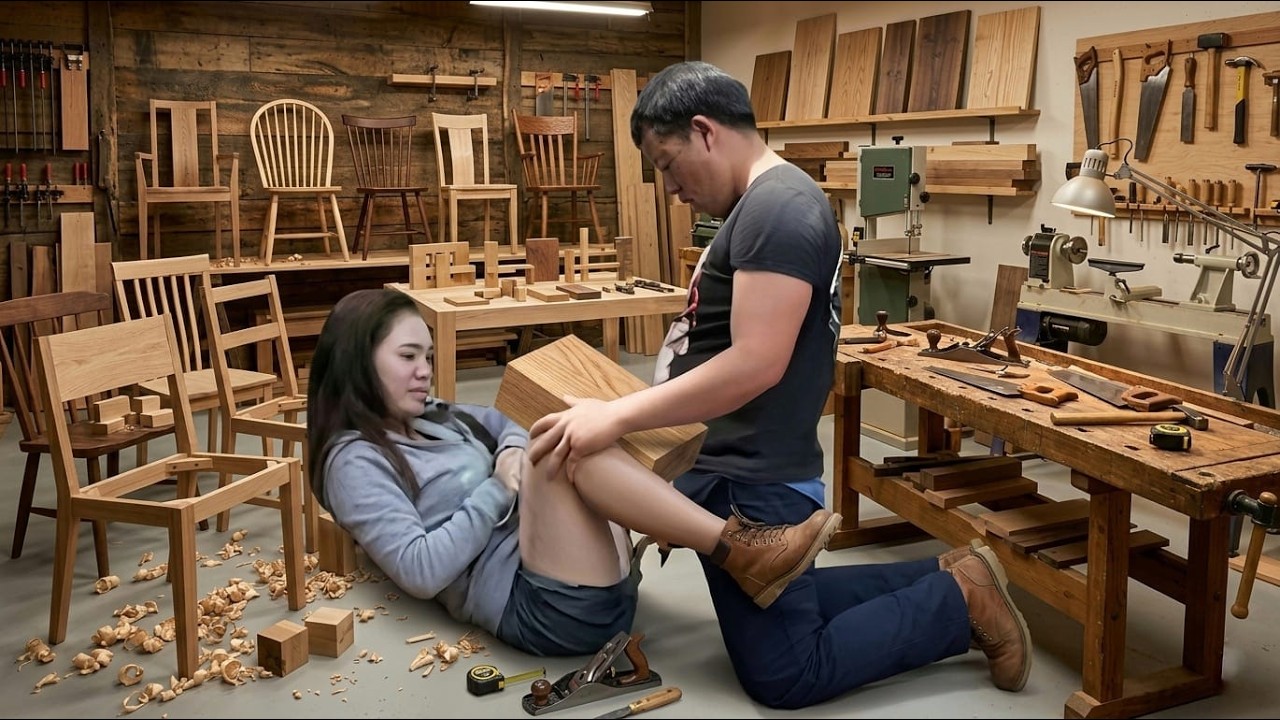 Design A Unique Set Of Natural Style Tables And Chairs From Decaying Tree Trunks #wood #woodworking