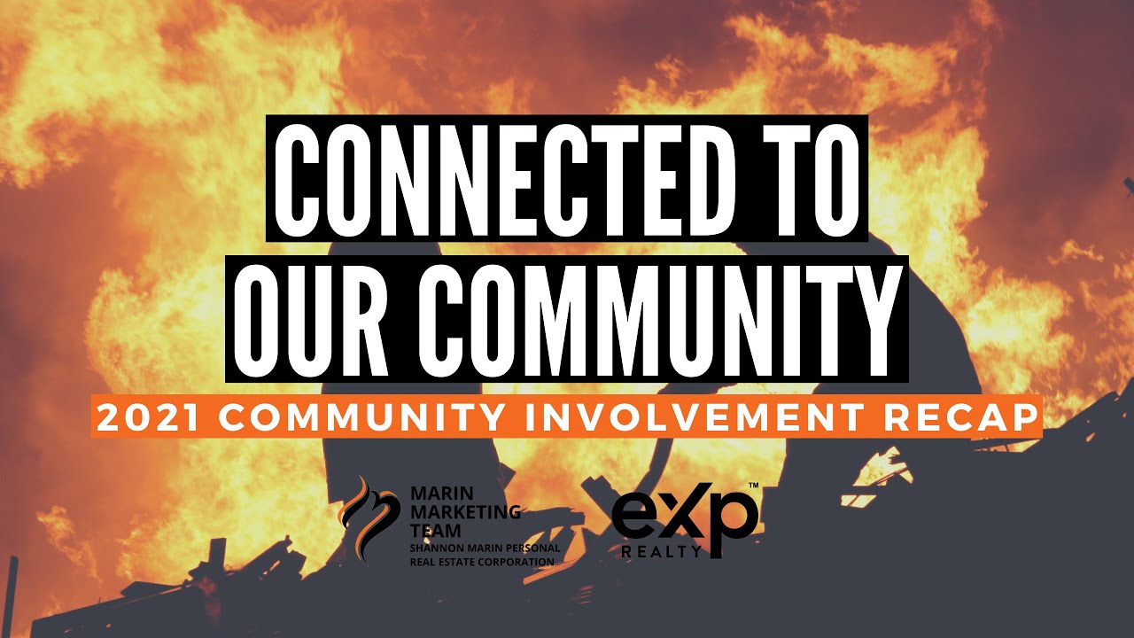 Community Spirit - The Marin Marketing Team out in the Community 2021