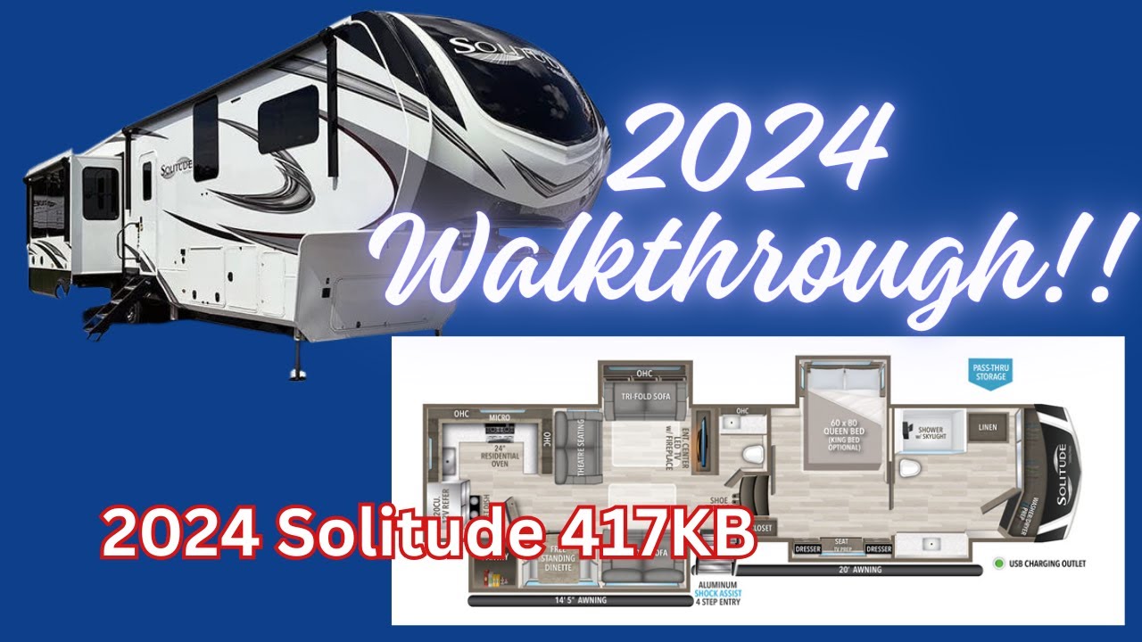 Grand Design Solitude 417KB - 2024 Model - YouTube