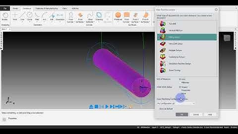 Configuracion de material cuadrado para cuarto eje en FeatureCAM CAD CAM