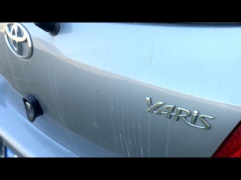 Toyota Yaris Εξωτερικό πλύσιμο σε πολυ βρώμικο αυτοκίνητο,Toyota Yaris full exterior wash #asmr