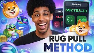 Rug Pull On Solana : Meme Coin Launch Strategy: Rug Pull Mechanics (Solana Live)
