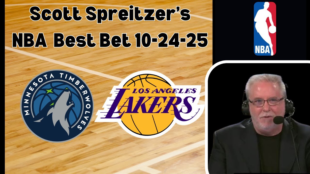 NBA Picks - Timberwolves vs Lakers Prediction, 10/24/2025 Spreitzer Best Bets, Odds & Betting Tips
