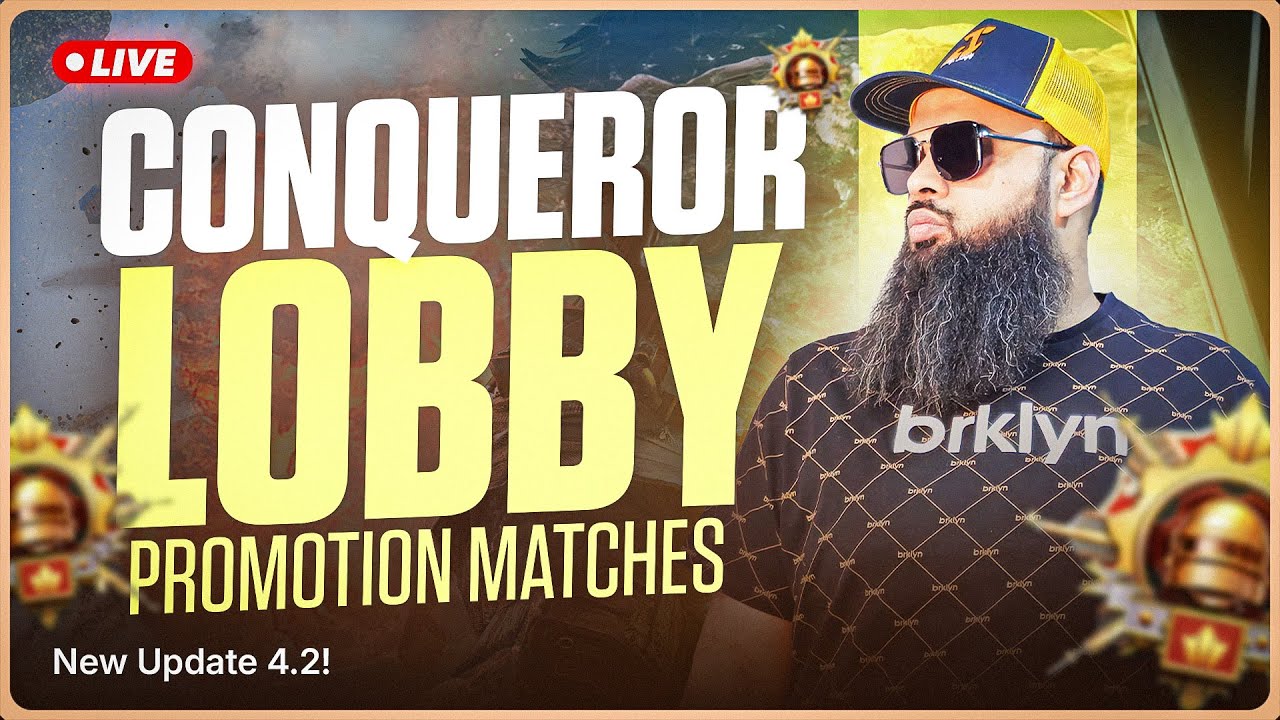 LIVE 🔥 Easy Rank Up? Dominating S28 Lobby Matches 🏆 PUBG Mobile 4.2 Update