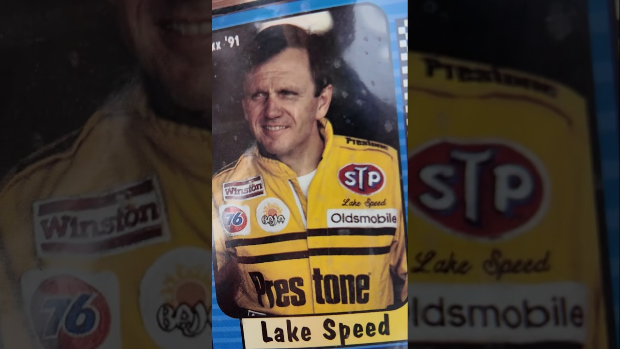 Vintage Nascar trading cards.