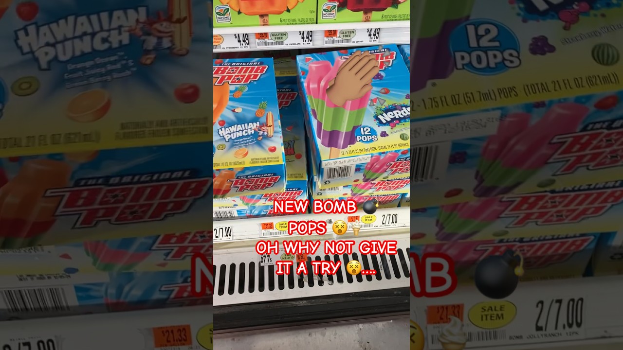 (New) BOMB POPS 💥 