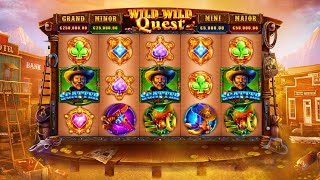 Wild Wild Quest Online Slot from GameArt screenshot 1