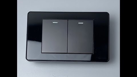 Công Tắc 2 Nút Âm Tường 1 Chiều và 2 Chiều Cao Cấp Thương Hiệu Nhật TENKO I Tenko.com.vn