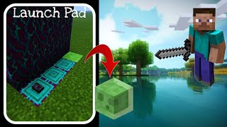 ✅ Minecraft Tutorial : How To Make Launch Pad