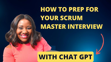 SCRUM MASTER Interview Preparation Using Chat GPT 🤖 Your Agile Coach Chat GPT Strategies for SM 🎯