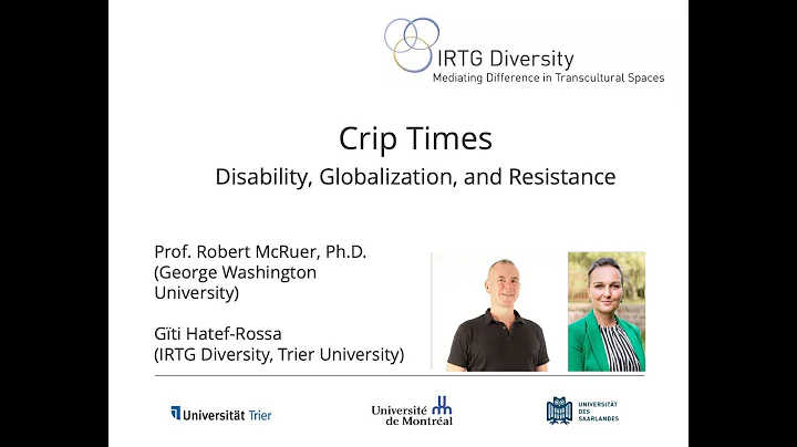 Crip Times: Disability, Globalization, and Resistance  Robert McRuer (George Washington University)