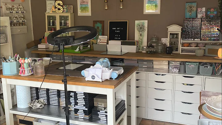 Craft Studio Tour | Craft room storage ideas | Ike...