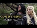 If the "Game of Thrones" Song Had Lyrics