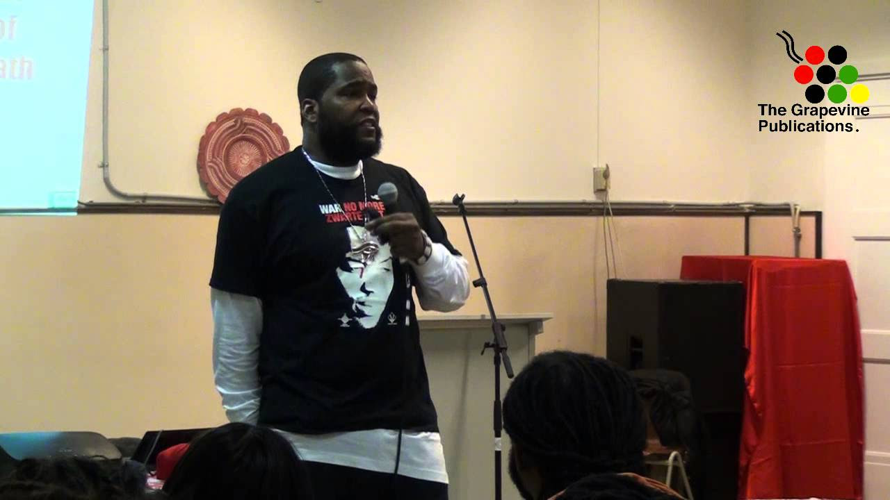Lecture by Dr Umar Johnson in Rotterdam