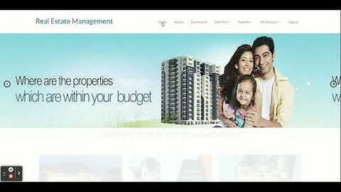 Real Estate Management System Project on Python, Django and MySQL