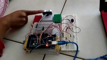 PENDETEKSI BANJIR MENGGUNAKAN ARDUINO + SENSOR ULTRASONIK
