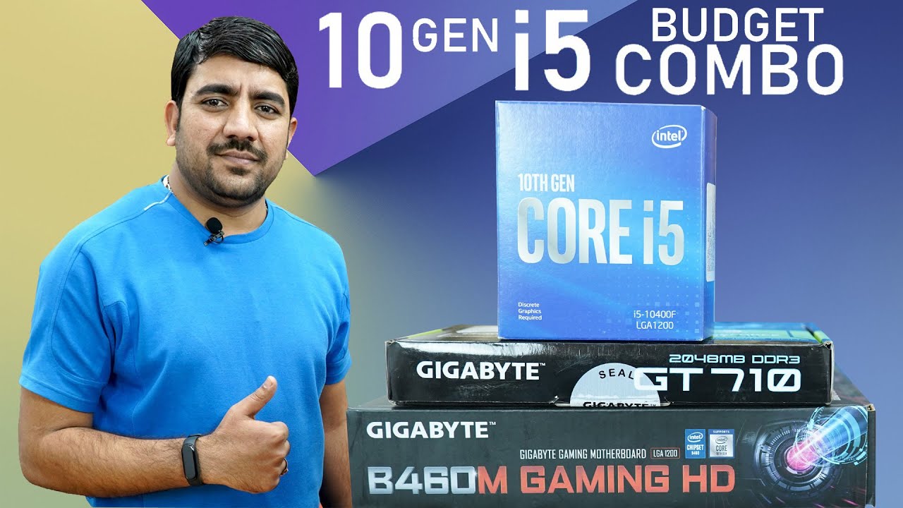 Pc Build In 2021 With, Core i5 10th Gen, Gigabyte B460M