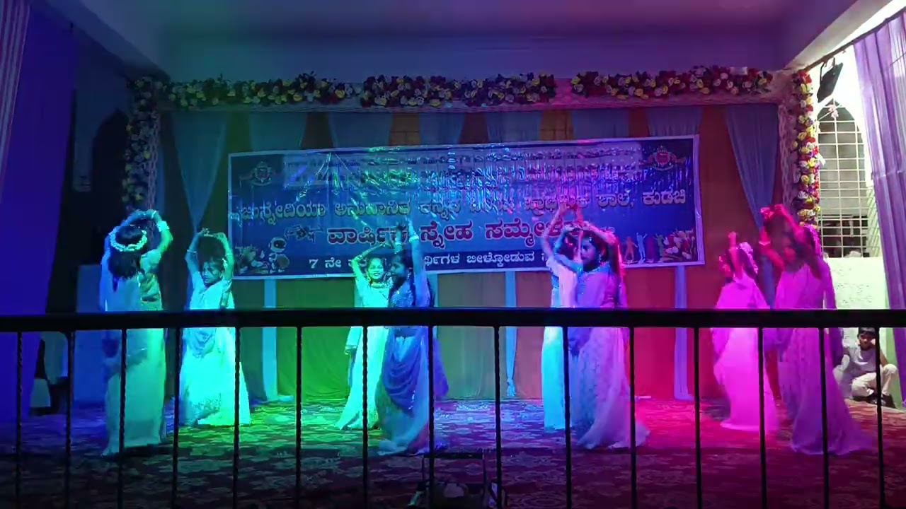 ✨ Cute & Energetic Dance on “Nimbiya Nimbiya” | 3rd Standard Girls | JKHPS Annual Gathering ✨