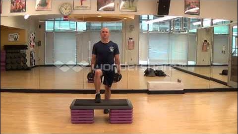 Dumbbell Step Ups
