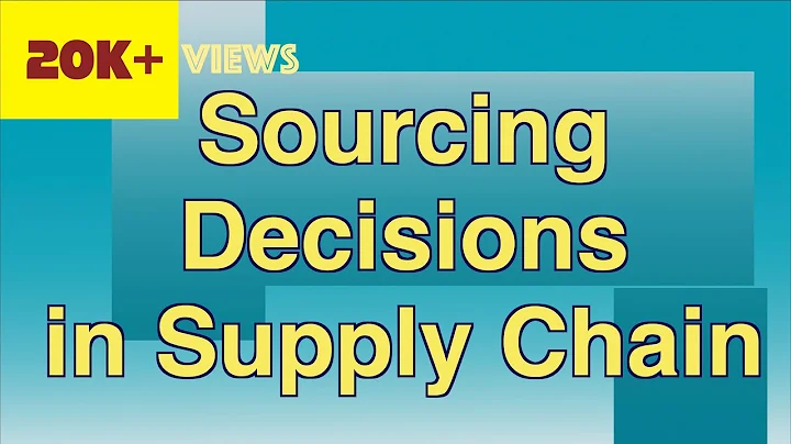 A supply chain strategy involves decisions regarding? (2023)