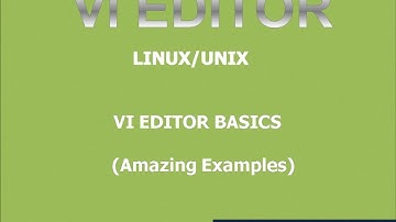 Learn Vi Editor Basics in 20 minutes