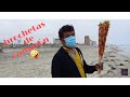 El mar , el sol,la brisa y unas brochetas de camarón 🦐 asado