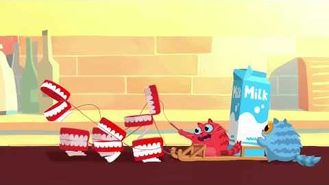 NEW! Crusha Milkshake Stunt Cats New TV advert 2014 - full length 30 second