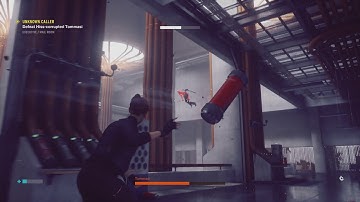 Control - Unknown Caller: Mailing Room: Defeat Hiss-Corrupted Tommasi (Driftor) Gameplay (2019)