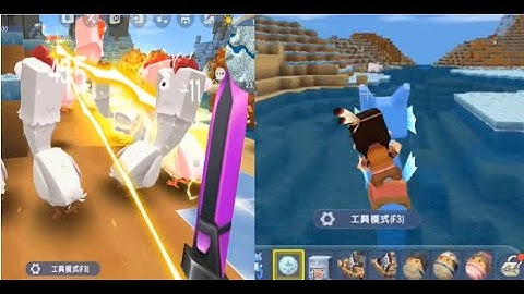 Mini World Phiên Bản Đại Dương Cách Thuần Hóa Cá Ngựa Và Tạo Ra Thanh Kiếm Sét