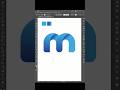 Illustrator Tutorial | How to design an M logo in Adobe Illustrator #logo