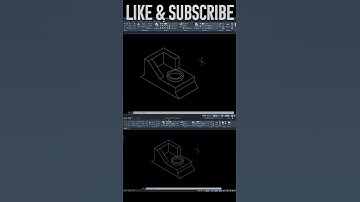 AutoCAD 2D Modeling #autocad #inventor #solidworks #cad #cadsoftware #draftingsoftware #autocad