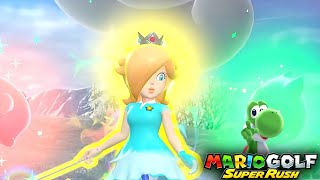 Mario Golf Super Rush Rosalina Vs Toad Vs Bowser Vs Bowser Jr In Blustery Basin