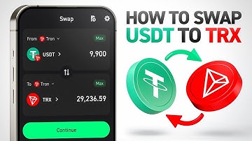 How to Swap USDT TRC-20 to TRX on Tron (Trust Wallet Full Guide 2025)