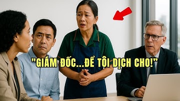 Cả Công Ty Cười Nhạo Cô Lao Công - Cho Đến Khi Cô Nói 8 Thứ Tiếng Khiến Giám Đốc Sững Sờ