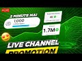 Complete 4k watch time in 5days 